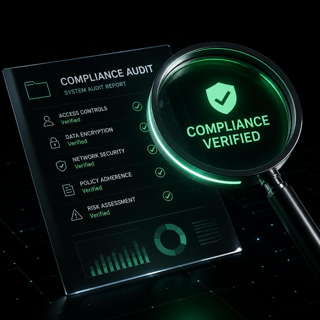 Microsoft license compliance audit verification report